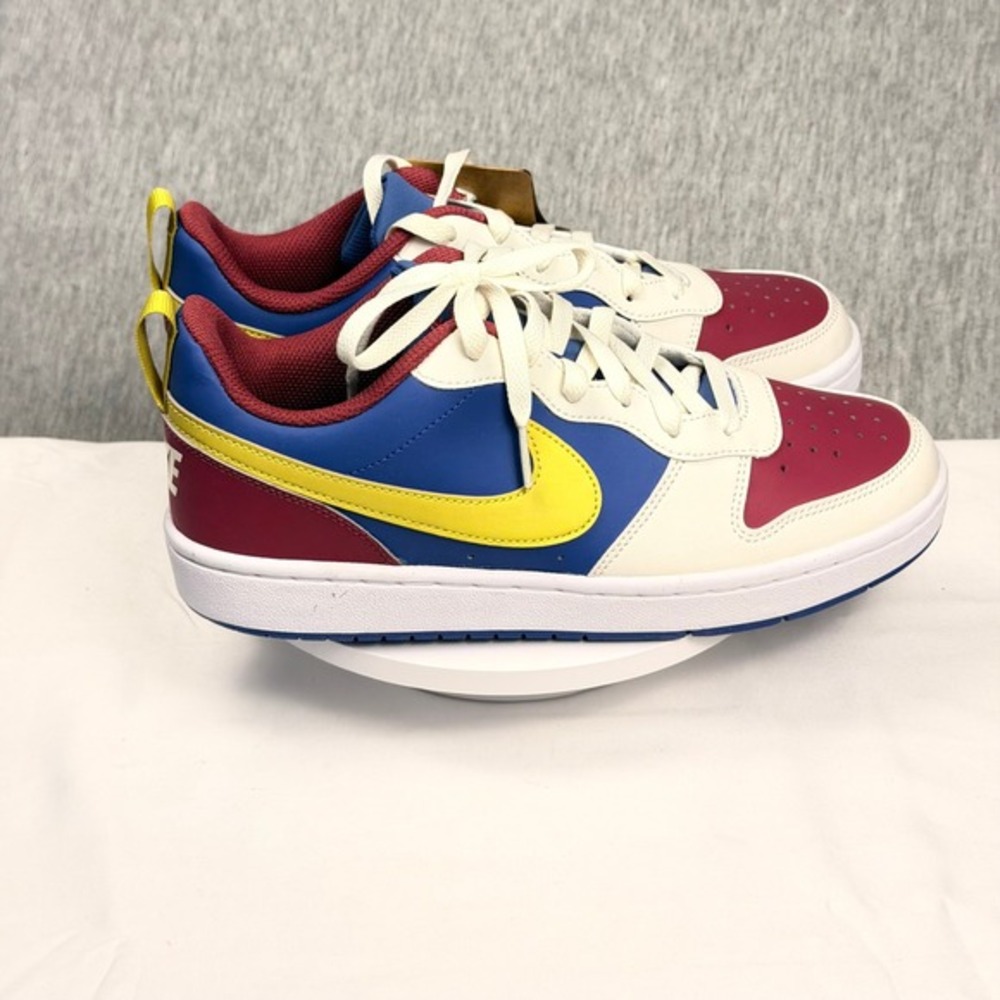 Nike Court Borough Low Recraft BG Sweet Beet Citron Blue IM2181-633 Mens‎ 7Y - Picture 8 of 9
